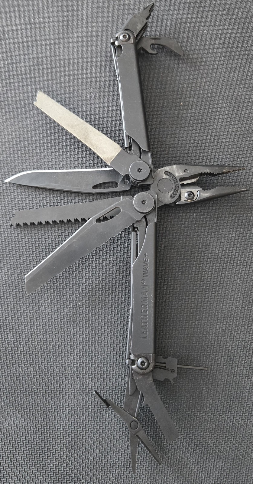 Leatherman Wave Plus + Multi-Tool, BLACK OXIDE! WITH SHEATH!