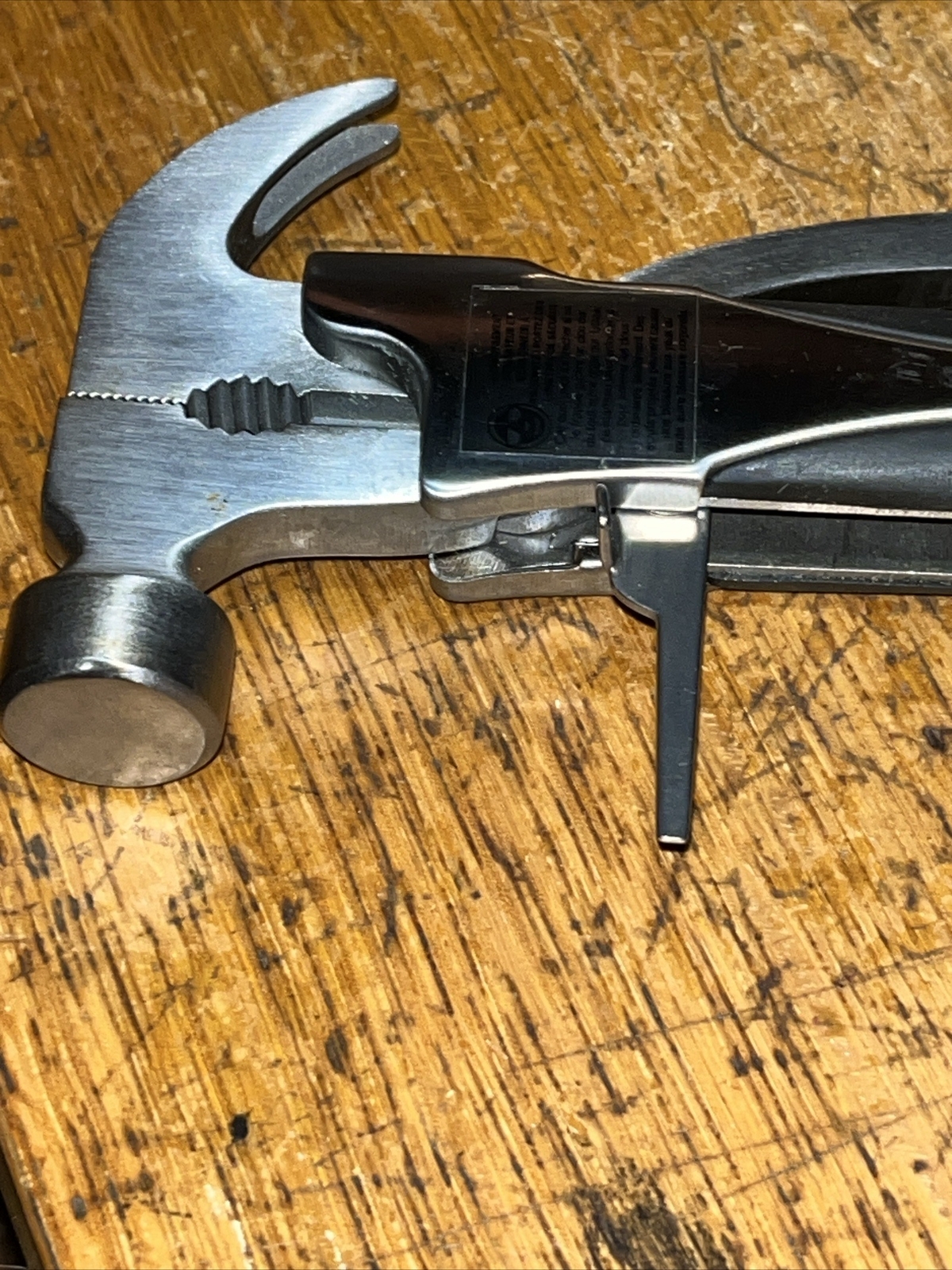 Multifunctional Pliers Multitool Claw Hammer Stainless Steel Tool With Nylon She
