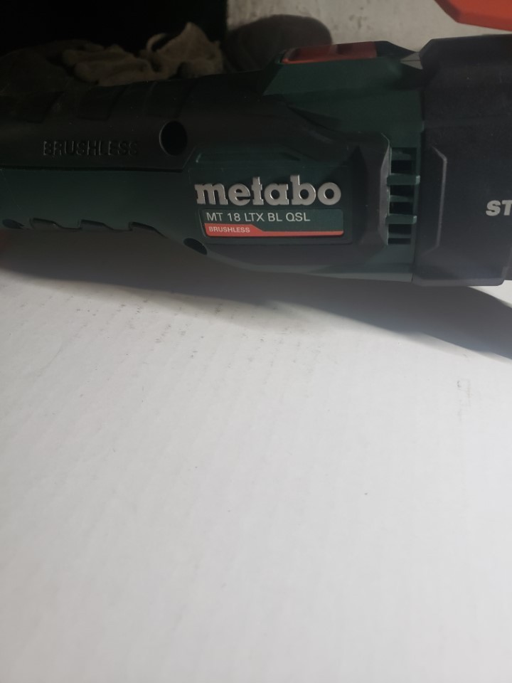 Genuine Metabo 18V MT 18 LTX Bl QSL Multi Tool (New open box) Bare tool