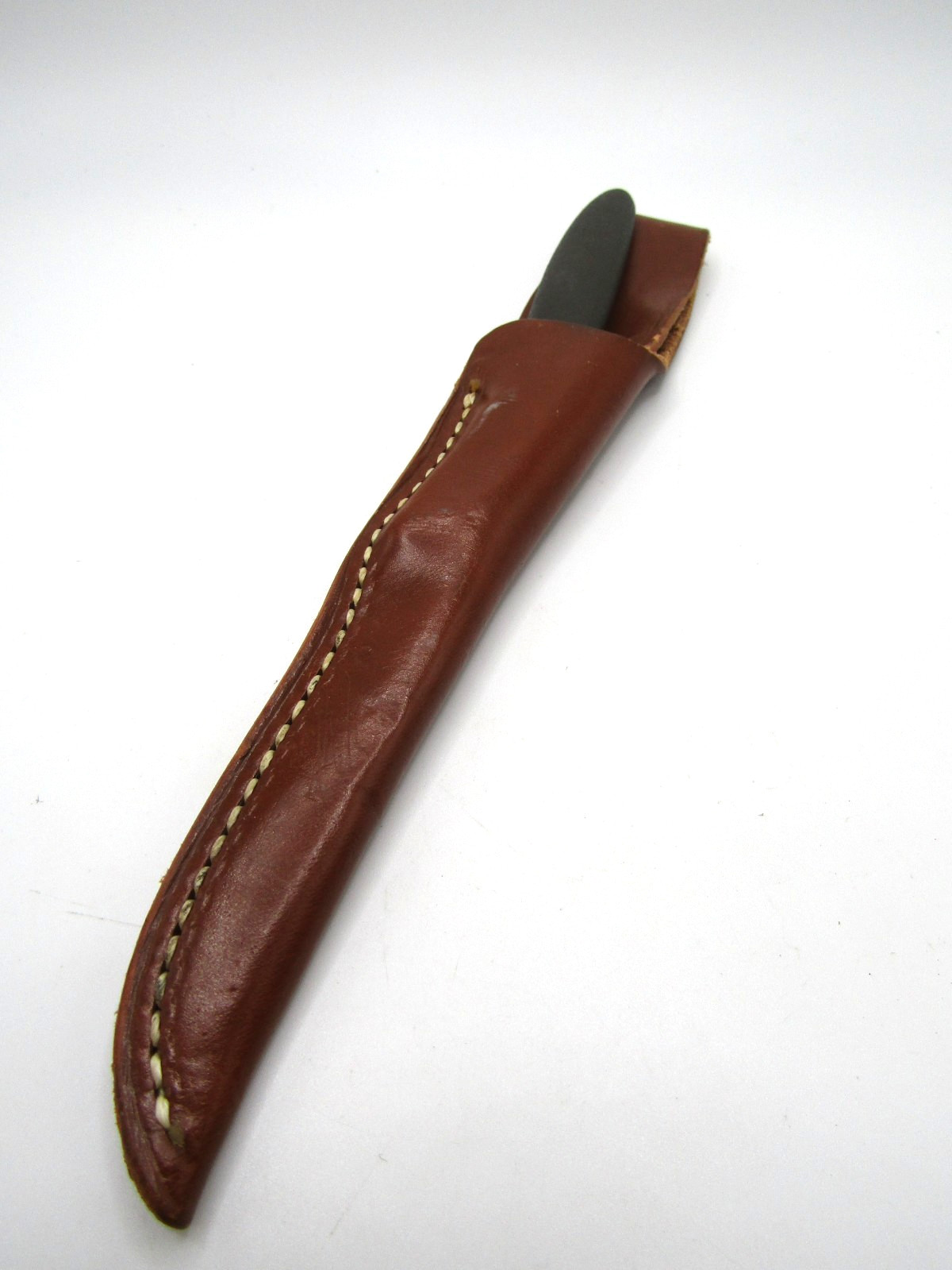 Vintage Gerber Trout & Bird Knife Original Leather Sheath Portland USA 3″ Blade