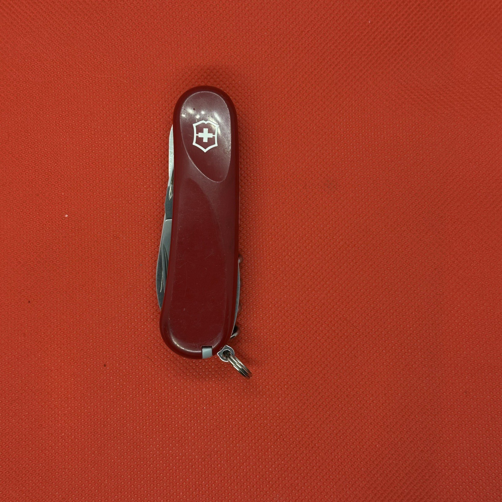 Red Victorinox Delemont Evolution 14 Swiss Army Knife- hunt, hike, fish, EDC!