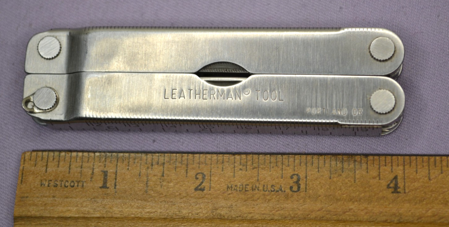 Vintage Leatherman Tool Multi-Tool Pocket Survival Tool Knife USA — Excellent