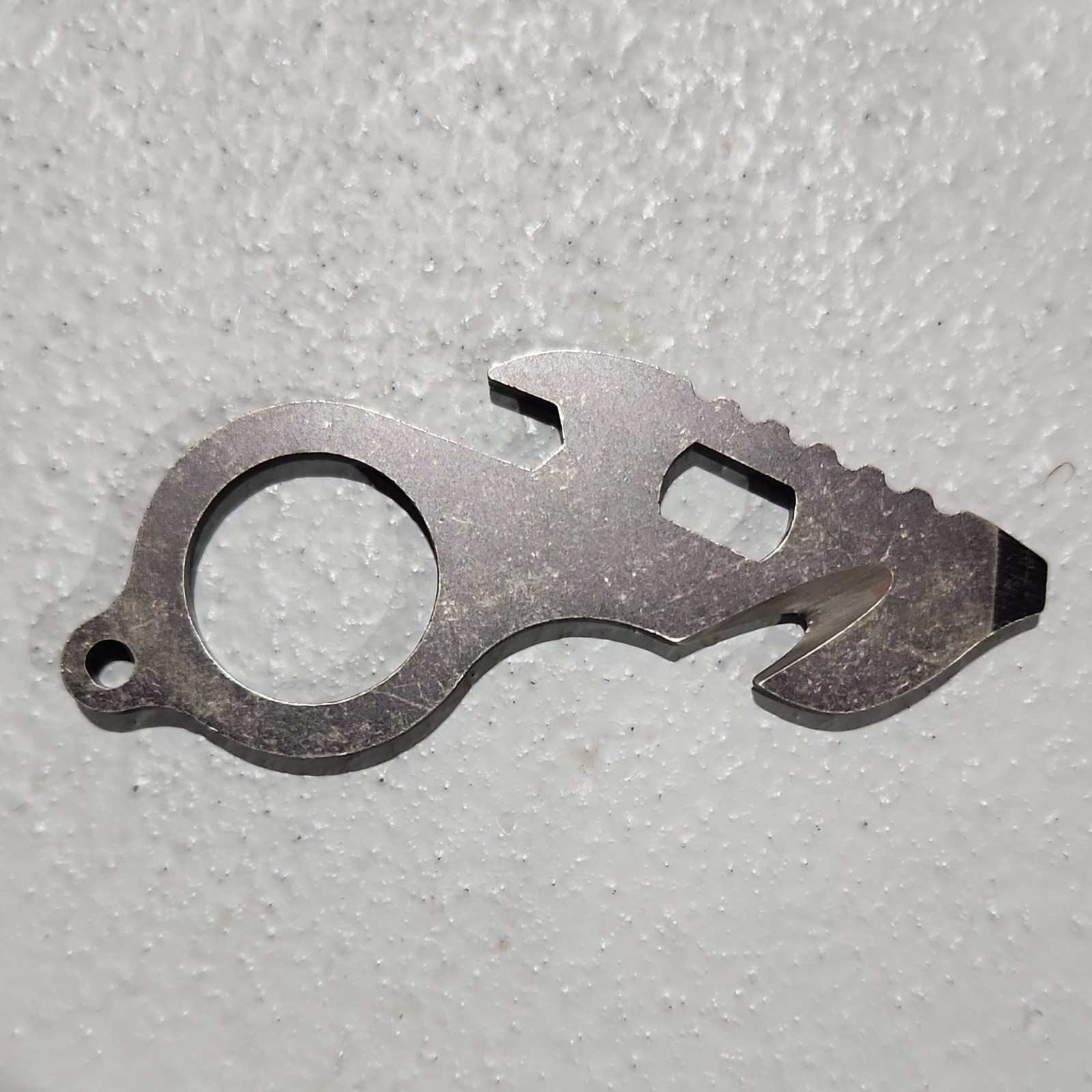 Kershaw Stainless Steel Multi-Tool Bottle Opener Wrench Pry Bar Silver