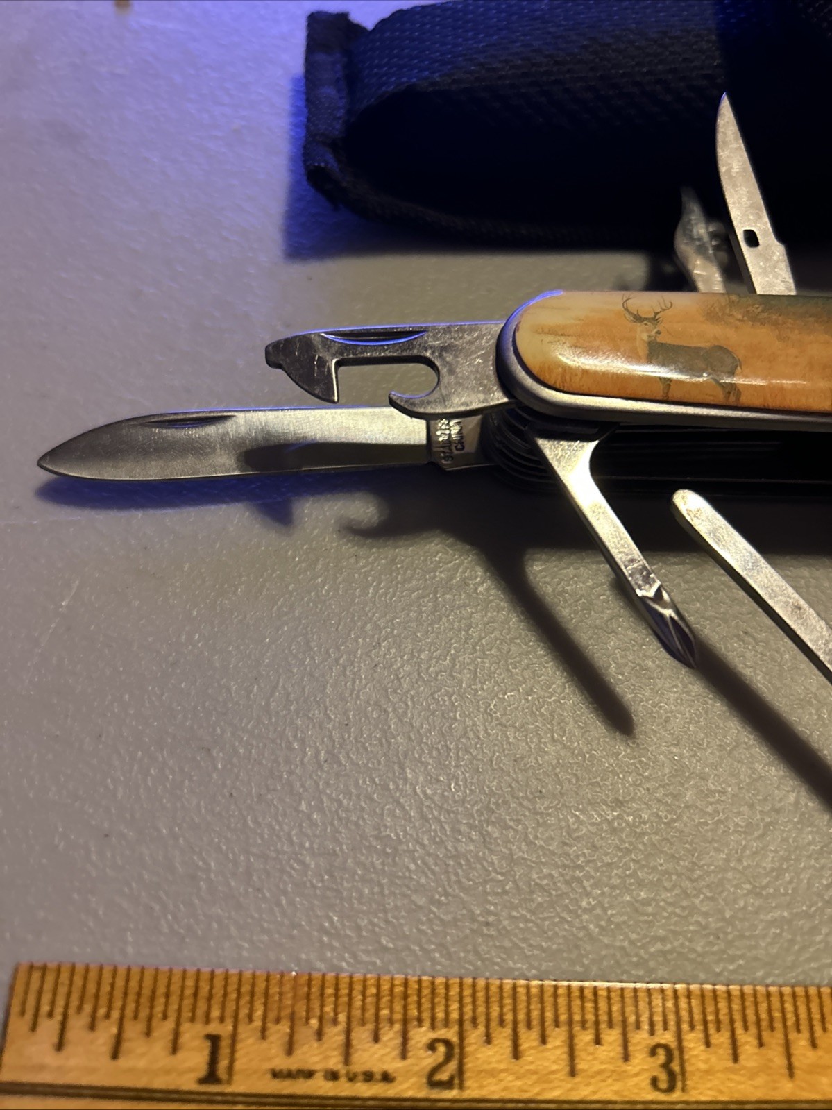 Utility Knife, multi tool numerous tools, with sheath 13 Knifes & Tools Deers