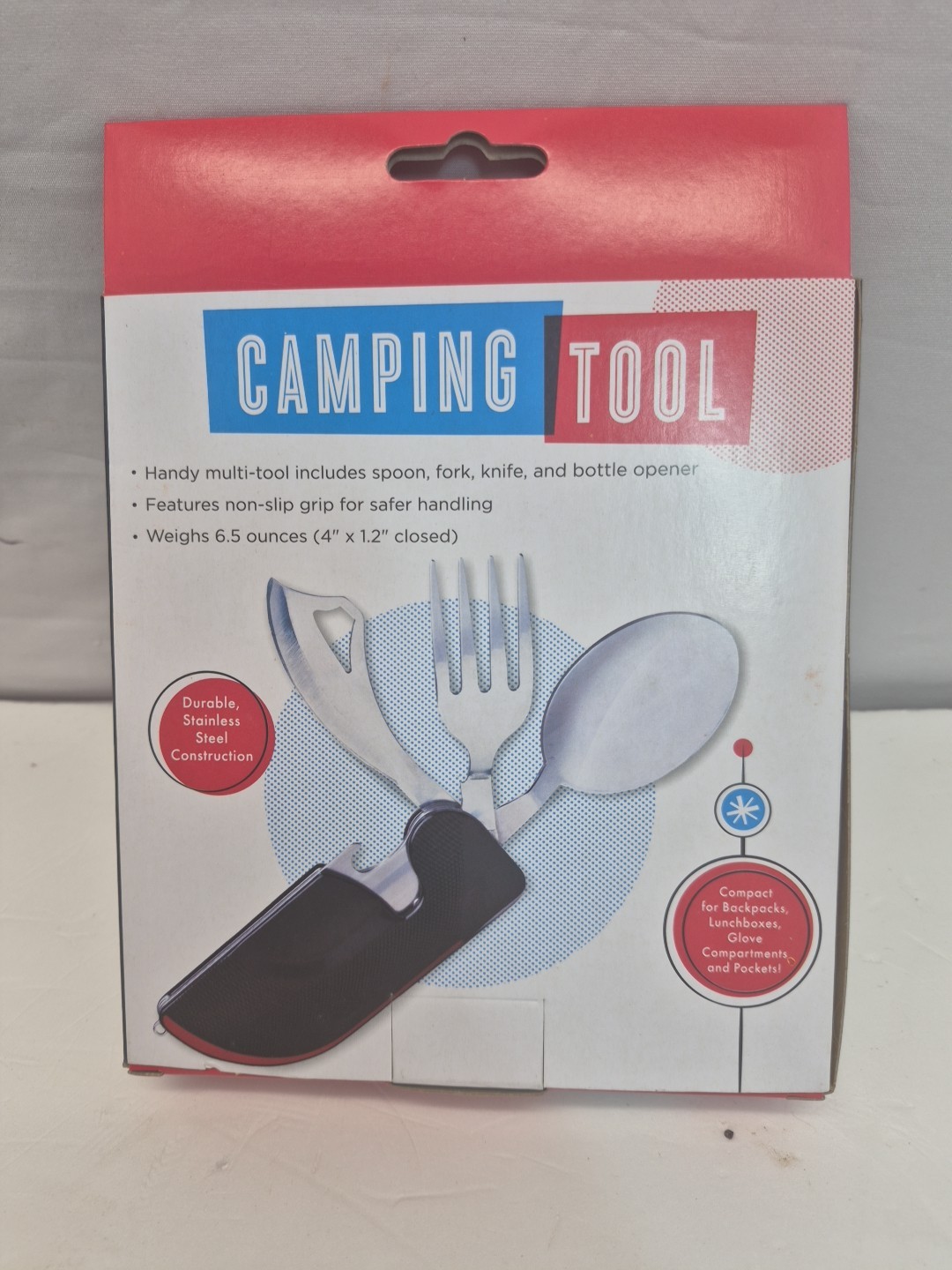 Ultimate Camping Utensil Survival Tool with Knife, Fork & Spoon