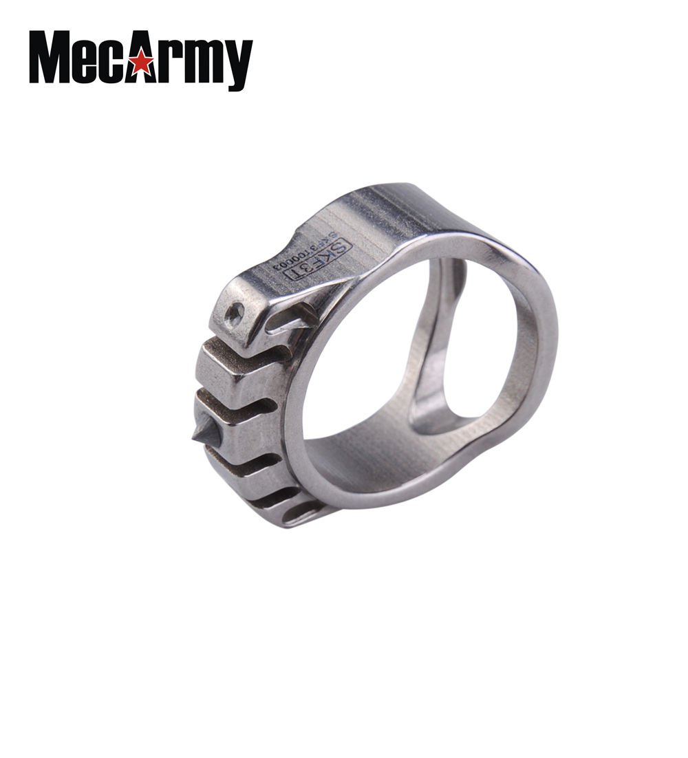 Tactical Ring( 12) With Hidden Bottle Opener Function with Bar glow in the dark