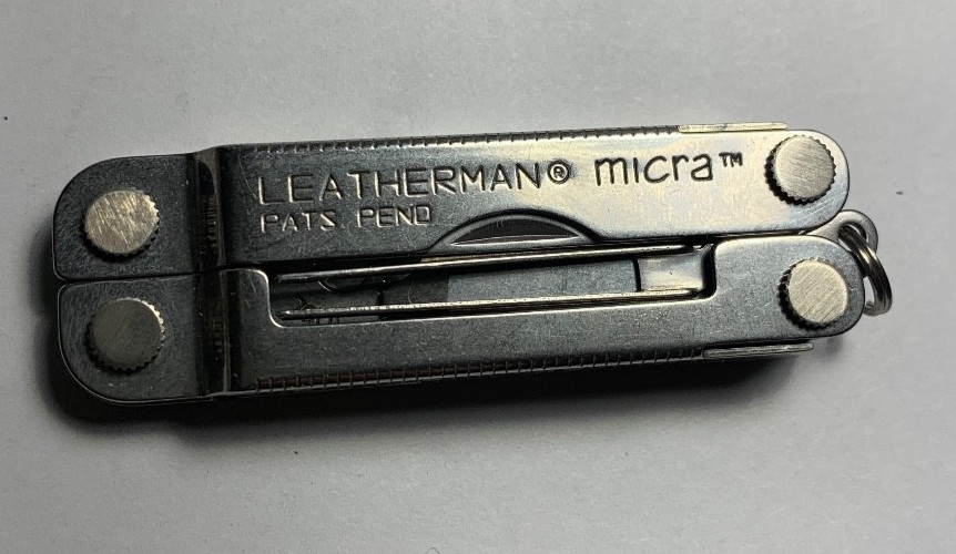 LEATHERMAN, Micra, Multi-tool, Silver
