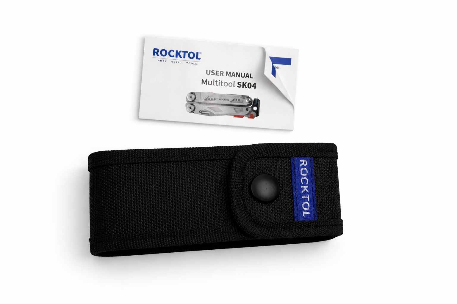 ROCKTOL SK04 VG10 Multitool Pliers Knife 22-in-1 Camping Tool With Case