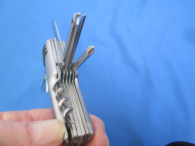 Multi-Tool Pocketknife Stainless Steel with 11 Tools 2″ Blade