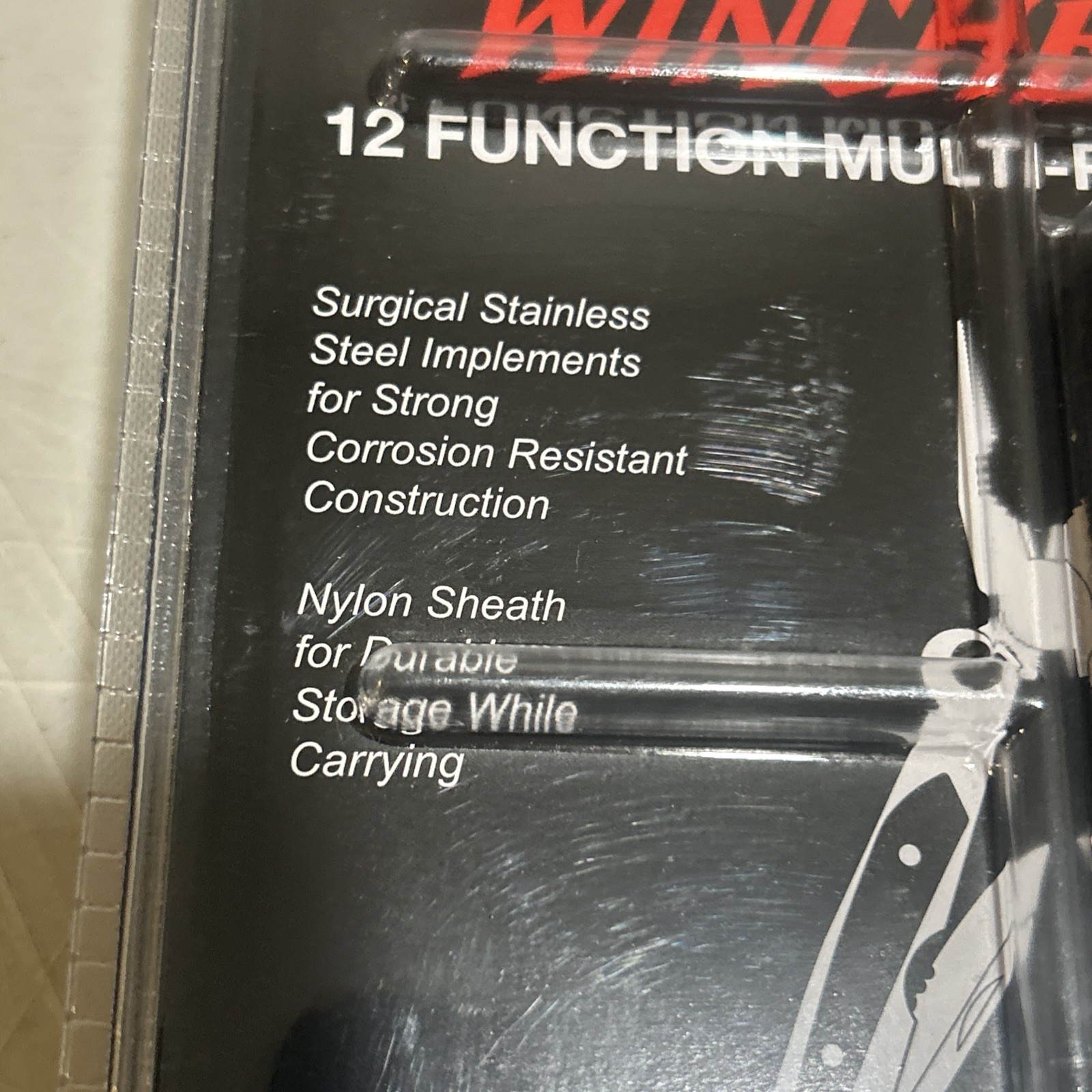 New Winchester 12 Function Multi-tool Pliers with Carrying Case ~ Never Opened