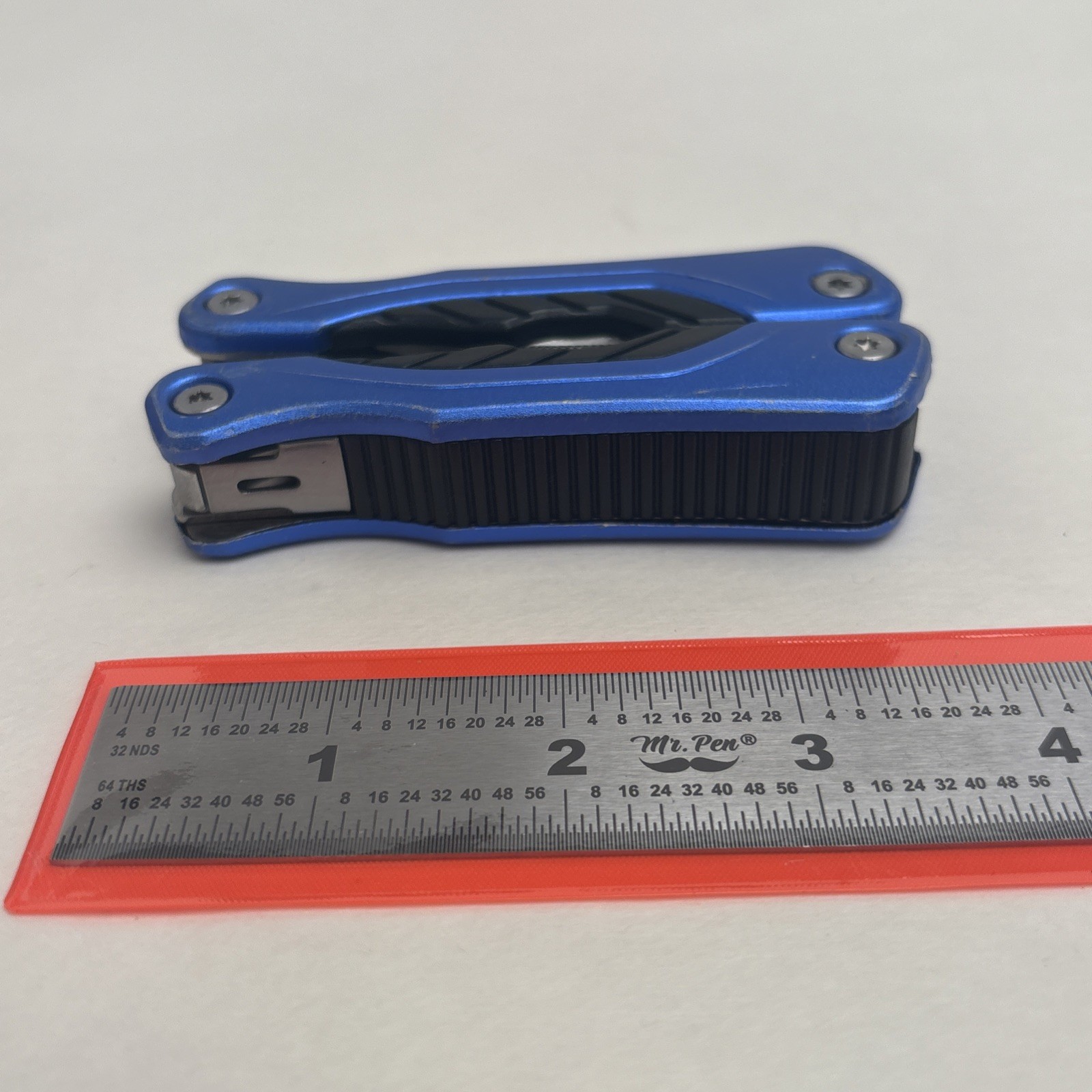 PT Multitool Pliers Spring-Loaded Pocket- Sized Blue Camp Hunt Fish Survival
