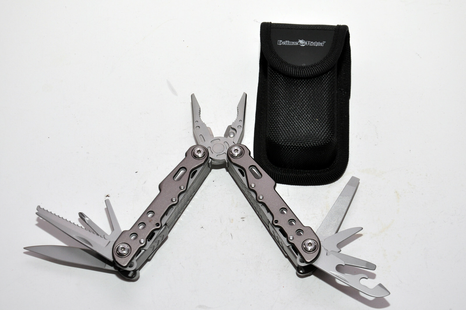 Camping & Hiking Hoffman Richter HR-100 13-In-1 Multitool Trekking Backpacking
