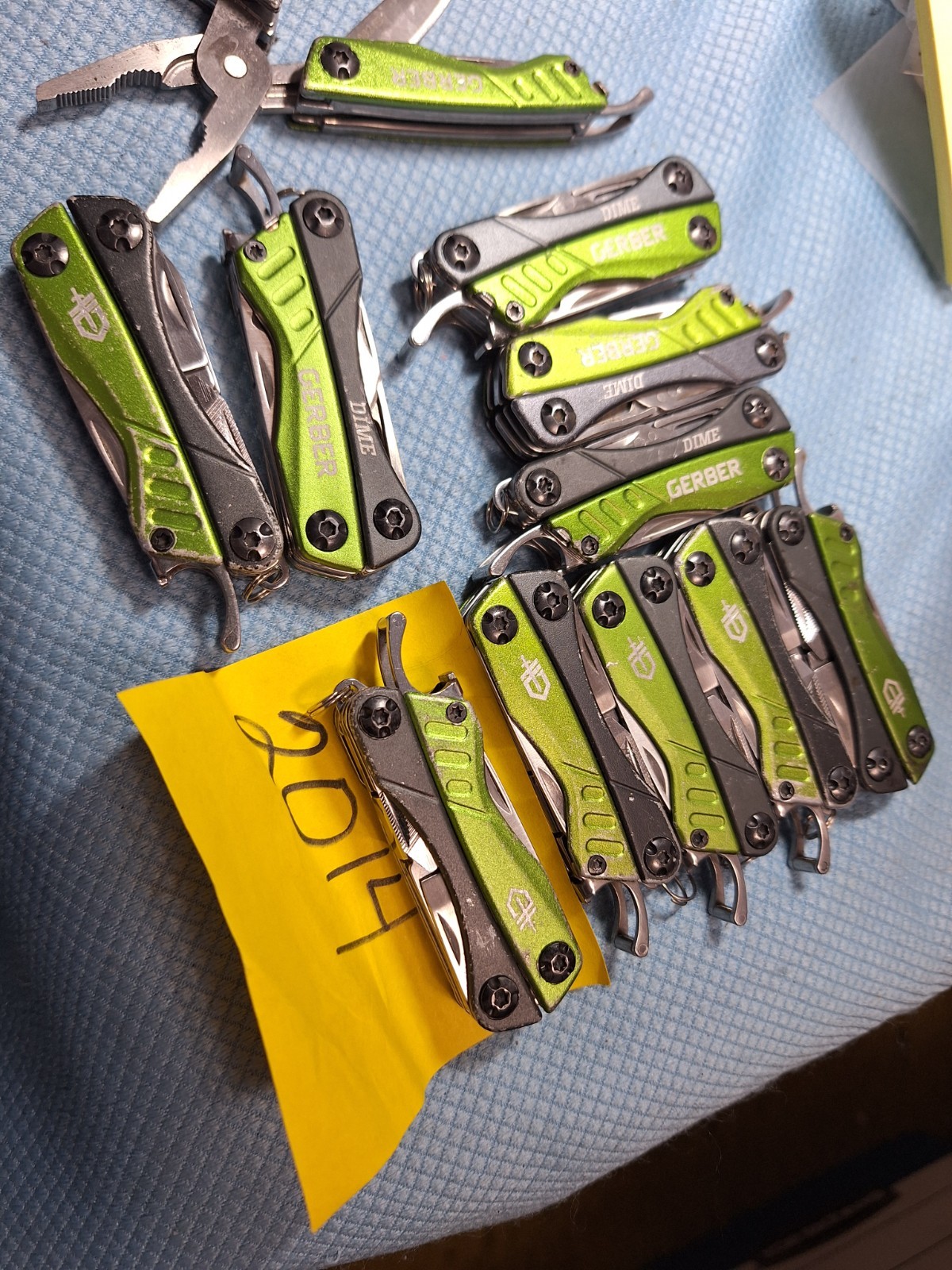 1 Gerber Dime Multi Tool Knife Green now taking large orders LOC 2014