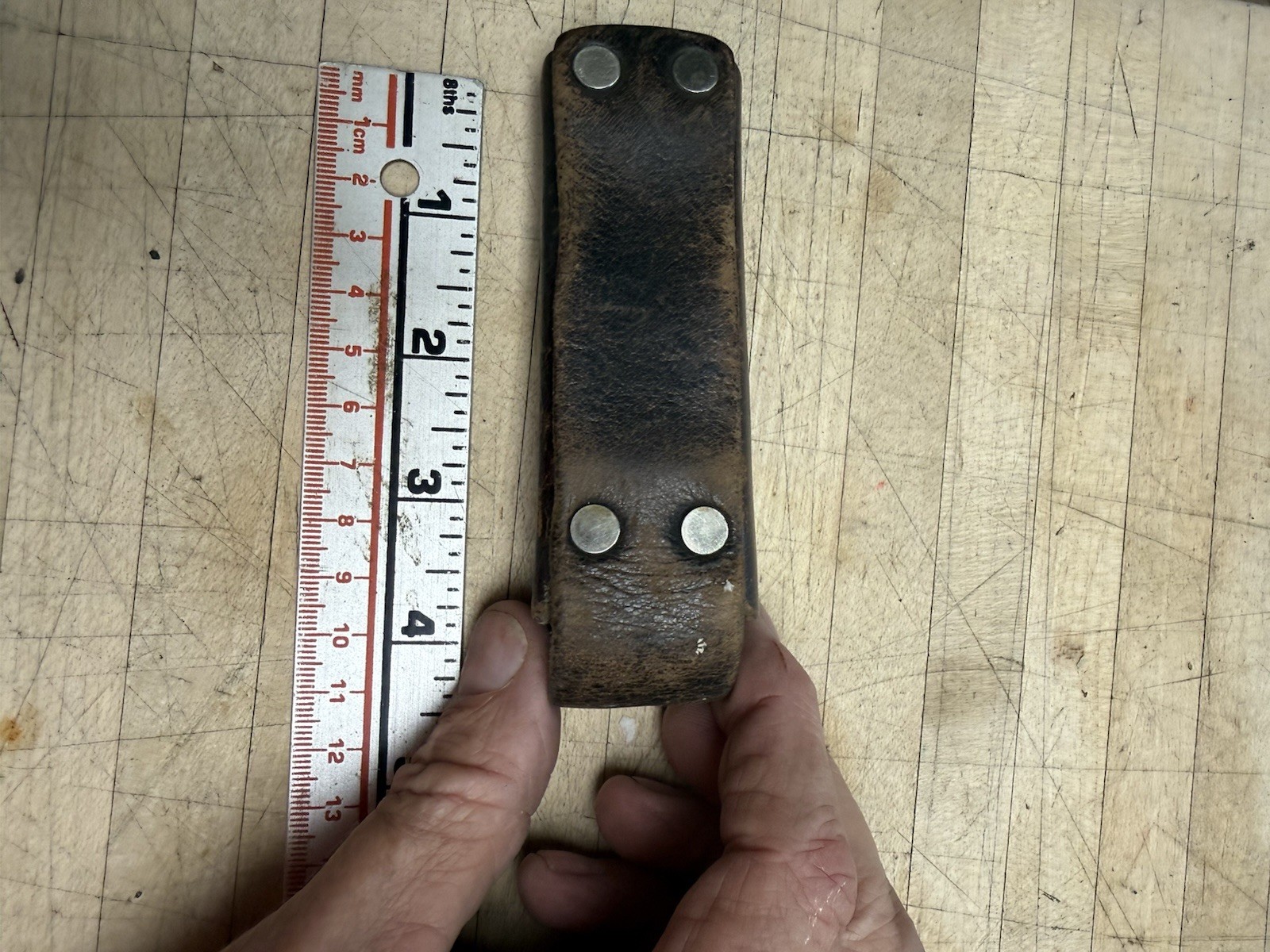 Vintage Leatherman Genuine Multitool Sheath Leather