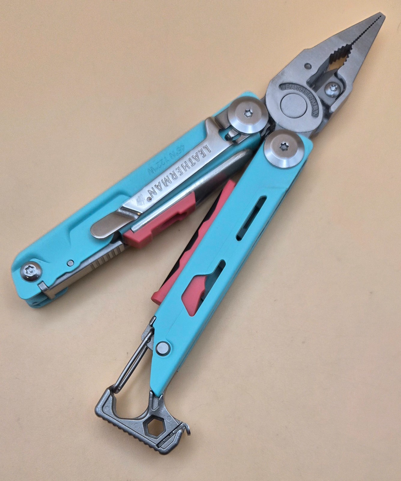 Leatherman SIGNAL Multi-Tool Aqua Good Condition (006)