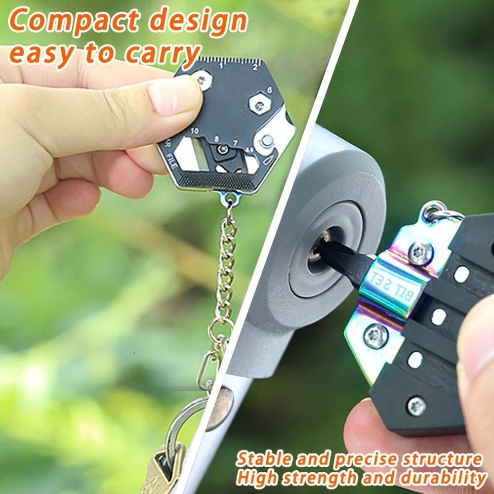 Hexagonal Strong Practical Long-Lasting Hexagonal Portable Multi-Functional Tool
