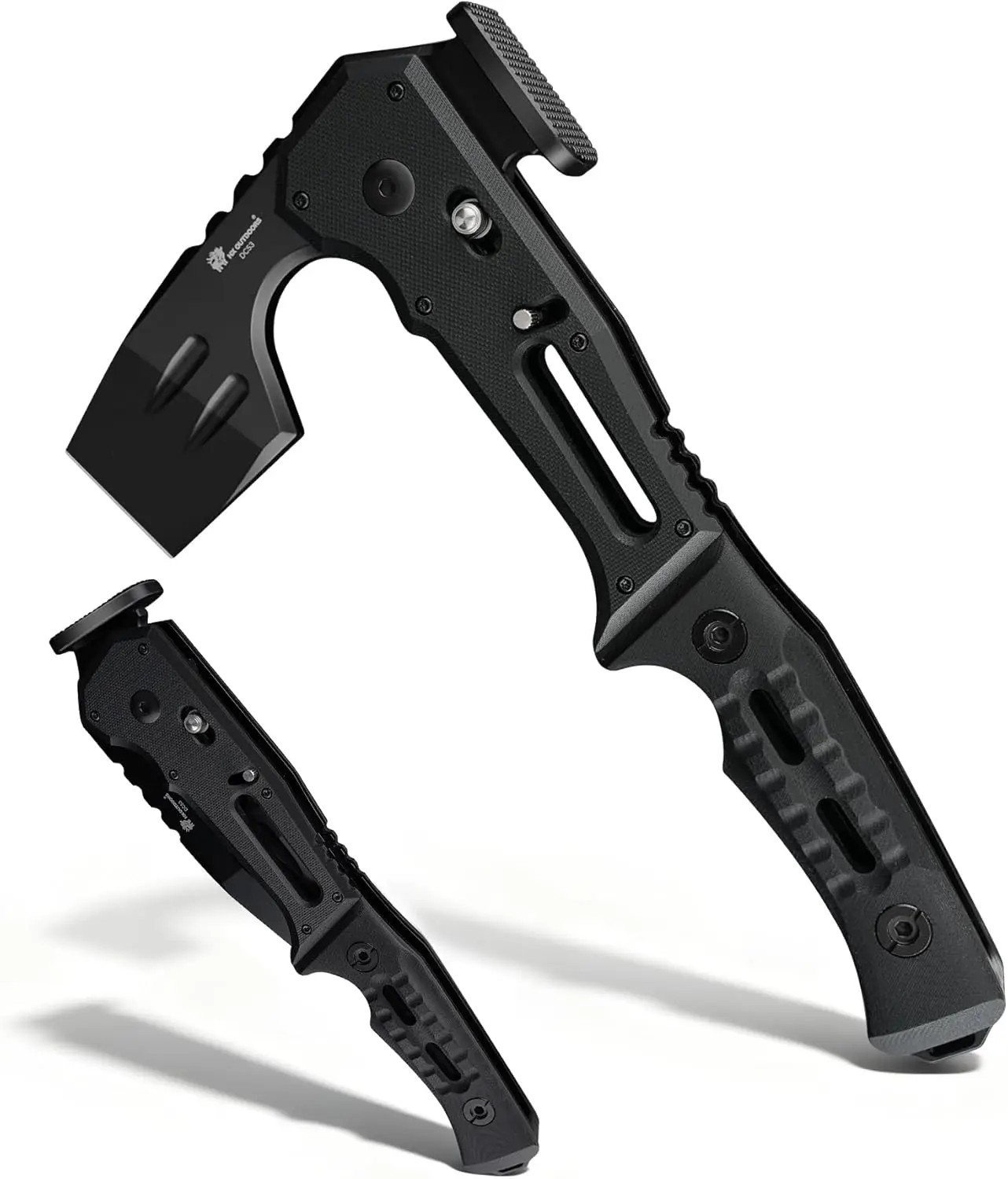 Mini Small Pocket Folding Axe Foldable Hatchet Tomahawk Hammer Survival Camping
