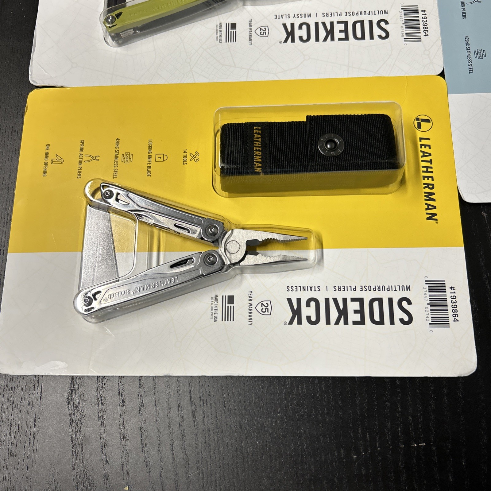 LEATHERMAN SIDEKICK® 14 Tool Stainless Steel Multi-Tool+Sheath USA You Choose 1