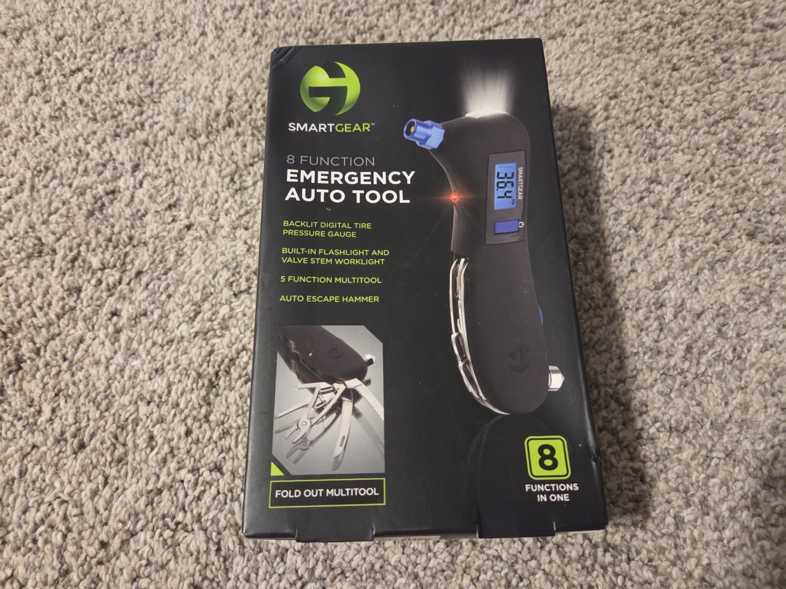 SMARTGEAR 8 Function Emergency Auto Tool