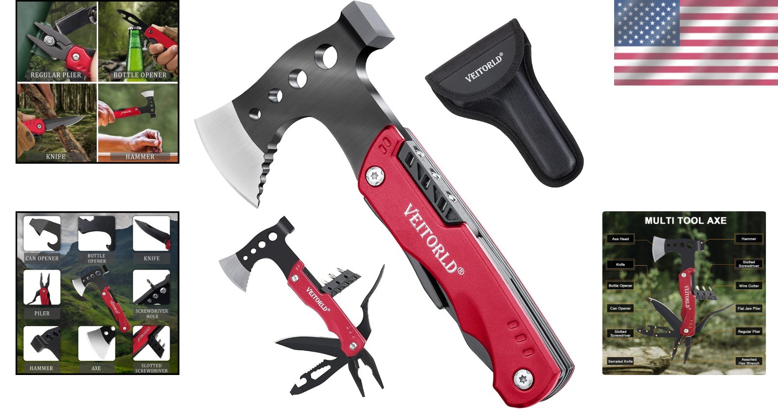 Survival Tools Multitool Axe