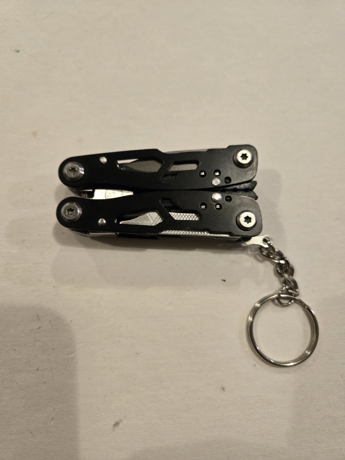 Keychain Mini Multi Tool, Black