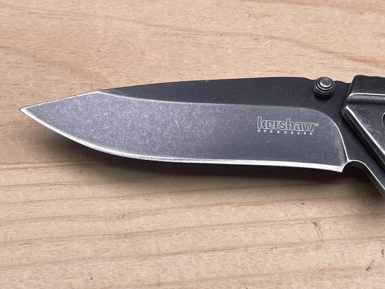 Kershaw 1306BW Filter KAI Patented 3Cr13 SpeedSafe A/O Folding Pocket Knife