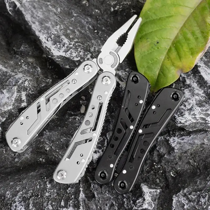 24 in 1 Stainless Steel Multitool Pliers Knife Portable Folding Tool