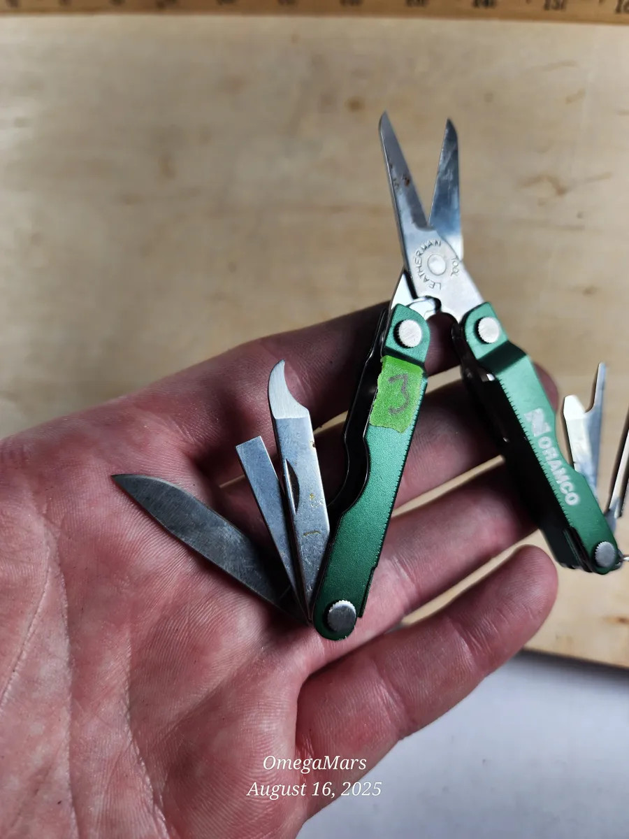 Leatherman Micra Green #3 Light usage