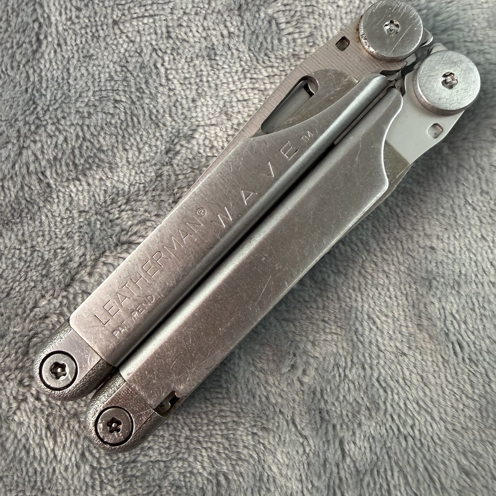 Vtg Leatherman Wave Original Multi Tool Dated 11 98 CABELA’S w New Sheath B455
