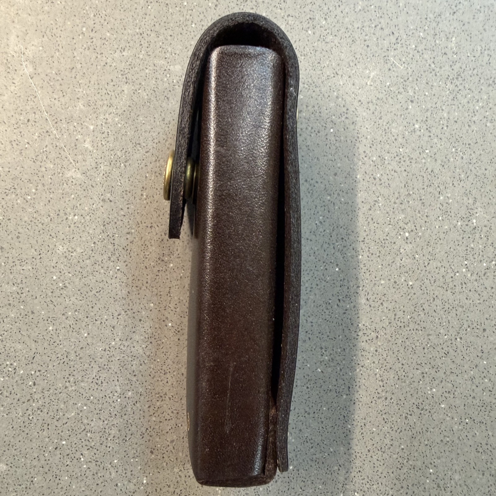 Leatherman Original Black Leather Belt Sheath ONLY – 4” Tool Case- Vintage NOS