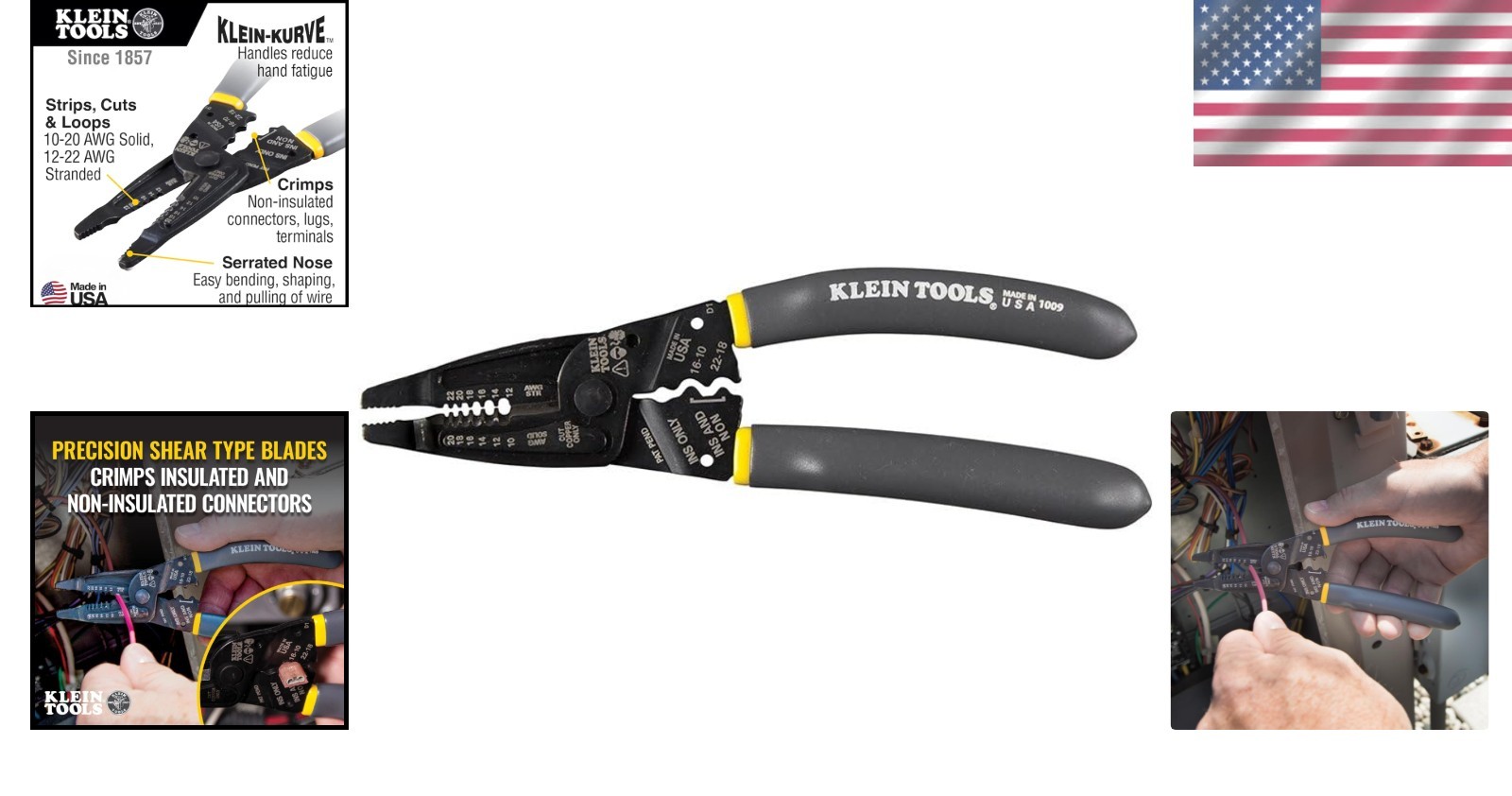 Professional Long-Nose Wire Stripper/Crimper – Ergonomic Electrician Tool