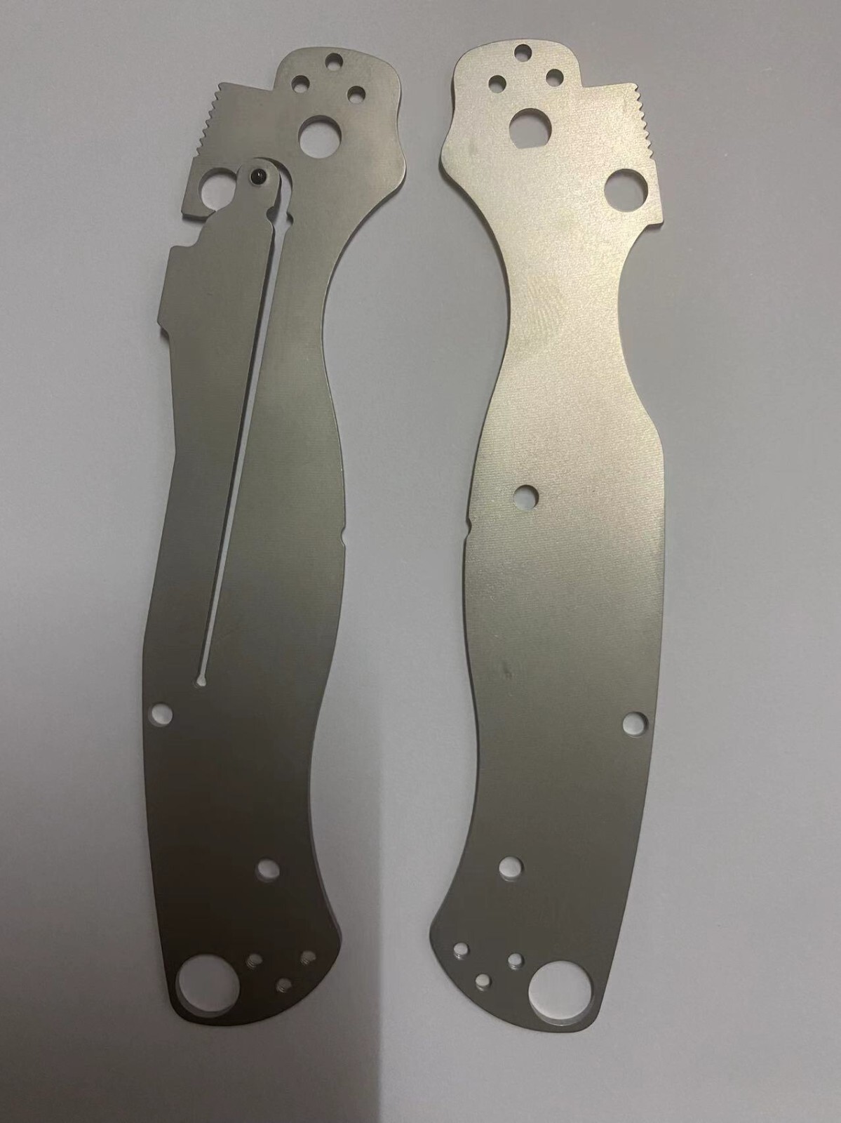 1 Pair Stainless Steel Knife Liners Spacer For Spyderco C81 Paramilitary2 Knives