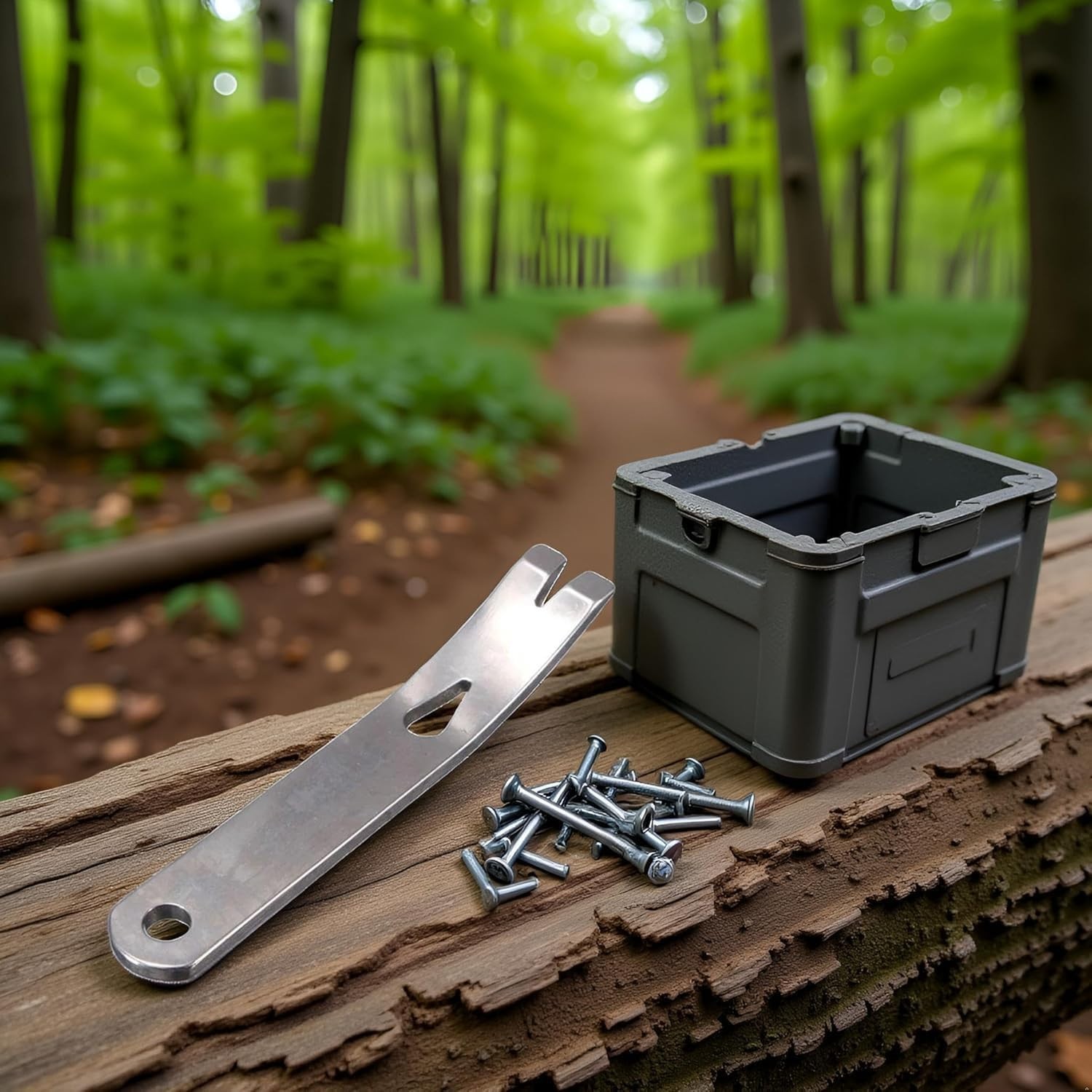 Mini Stainless Steel Pocket Pry Bar Crowbar Multifunction EDC Tool Bushcraft …