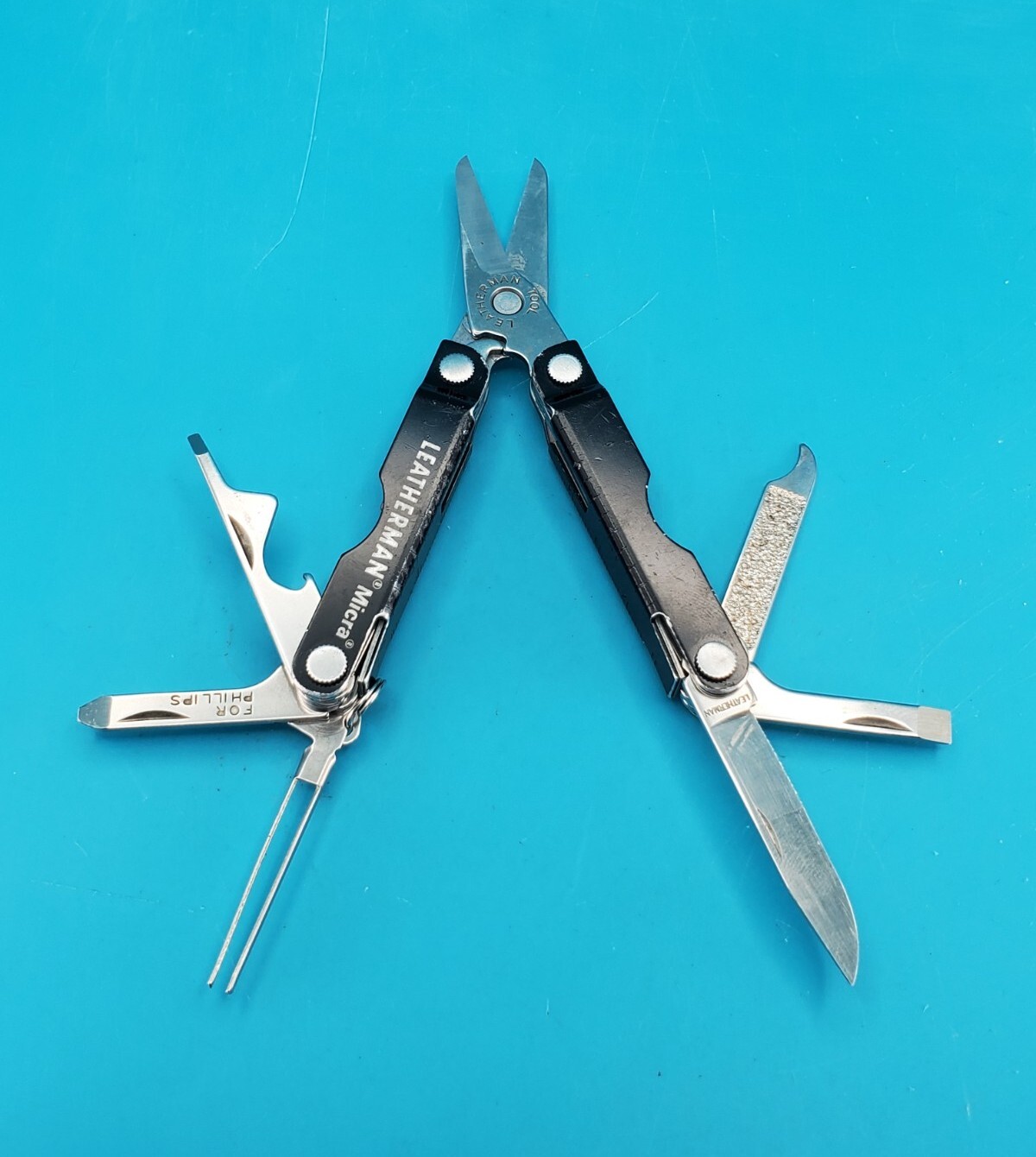 Leatherman Micra Multi-Tool, Knife, Scissors, Key Ring, Black! NORTHERN SOUND