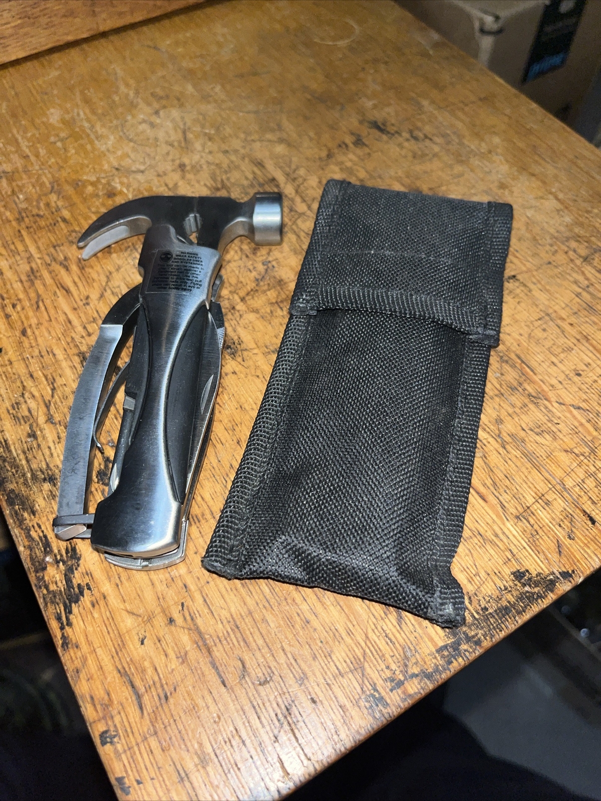 Multifunctional Pliers Multitool Claw Hammer Stainless Steel Tool With Nylon She
