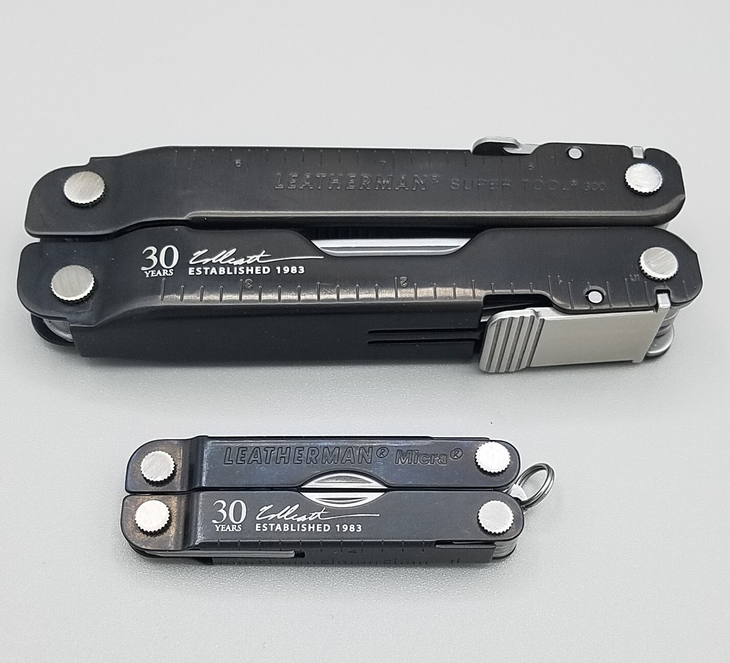 Leatherman 30th Anniversary Super Tool 300 & Micra Set