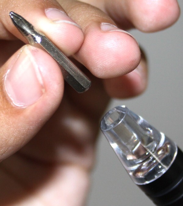 CleverTAC LED ToolPen – Tactical LED Bit Driver – 6 bits – Super Bright – EDC