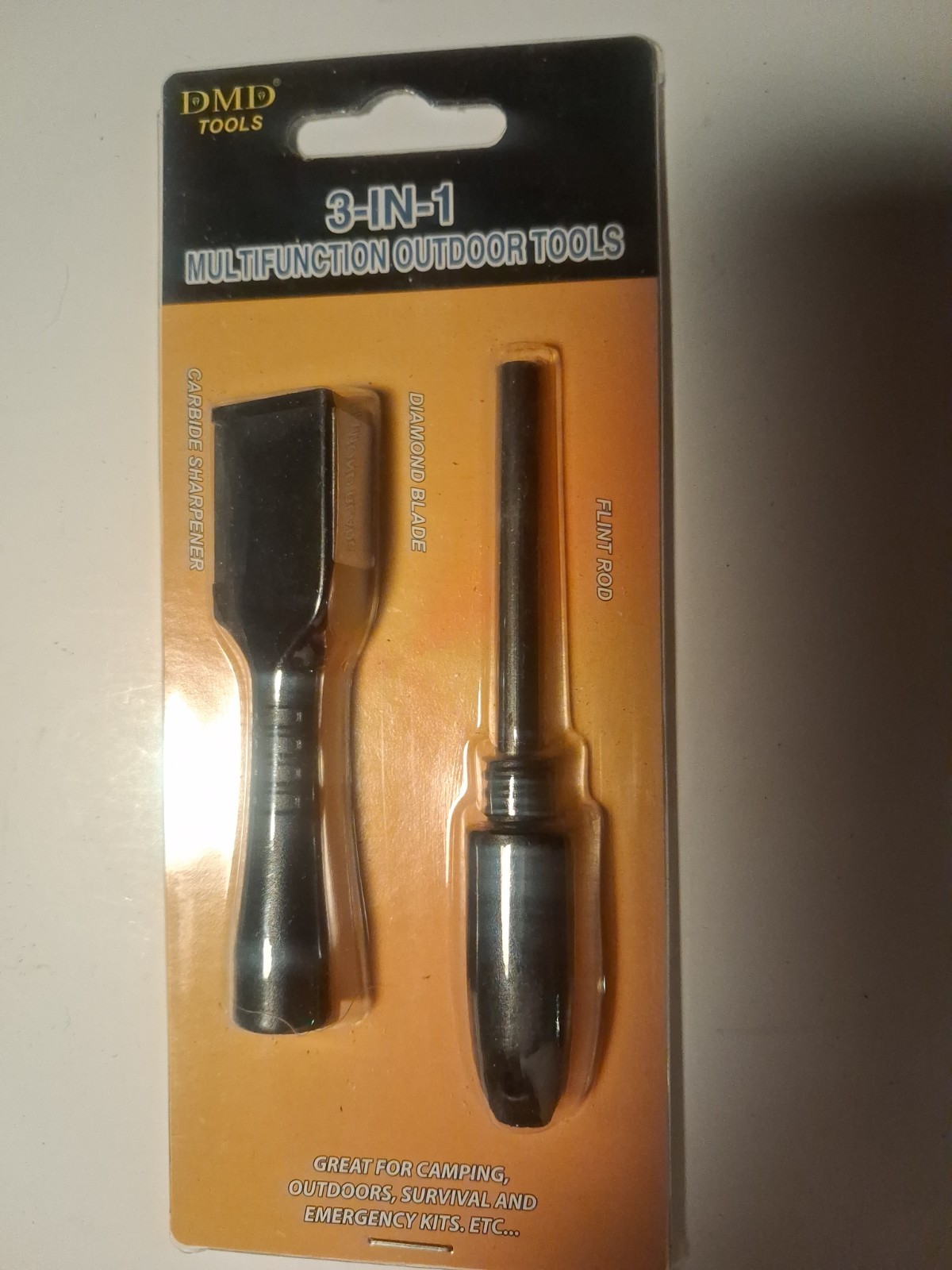 3 In 1 Multifunction Outdoor Survival Tool By DMD Tools