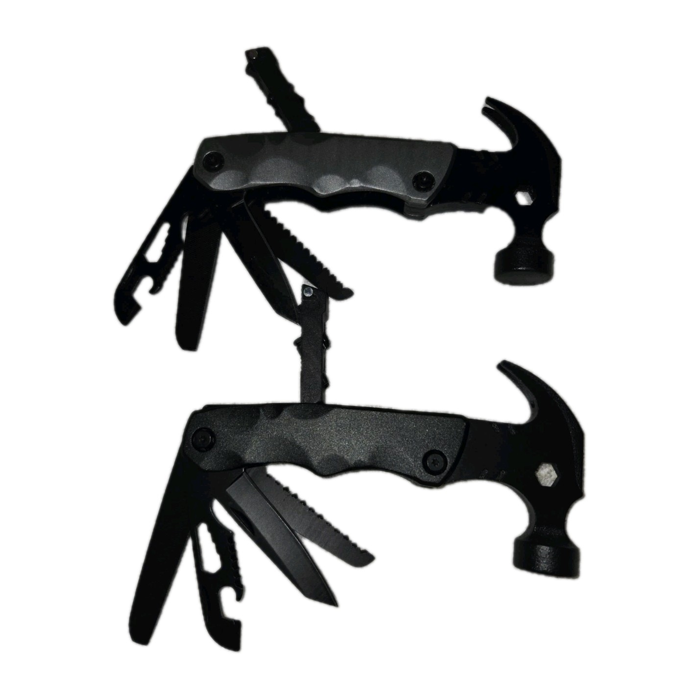13in1 Outdoor Survival Multi Tool Hammer Stainless Steel Compact Kits W/ Cases