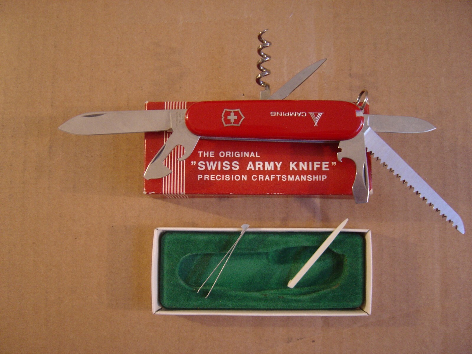 Swiss Army Knife, Camper, Victorinox with original box