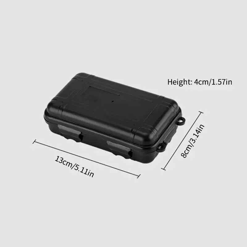 EDC Tool Box Outdoor Camping Survival Kit Shockproof Waterproof Case Sealed Box