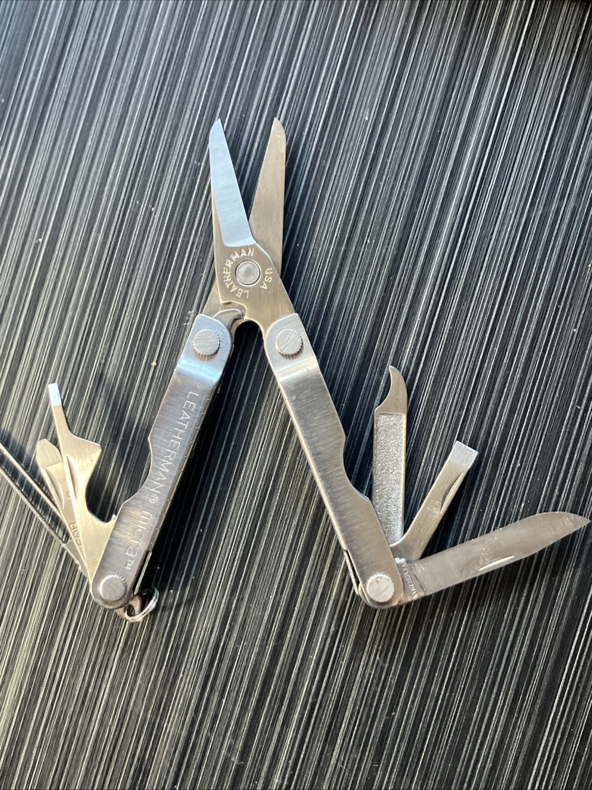2 Original Vintage Leatherman Tool Multi-Tool – AMERICAN MADE& Micra Leather man