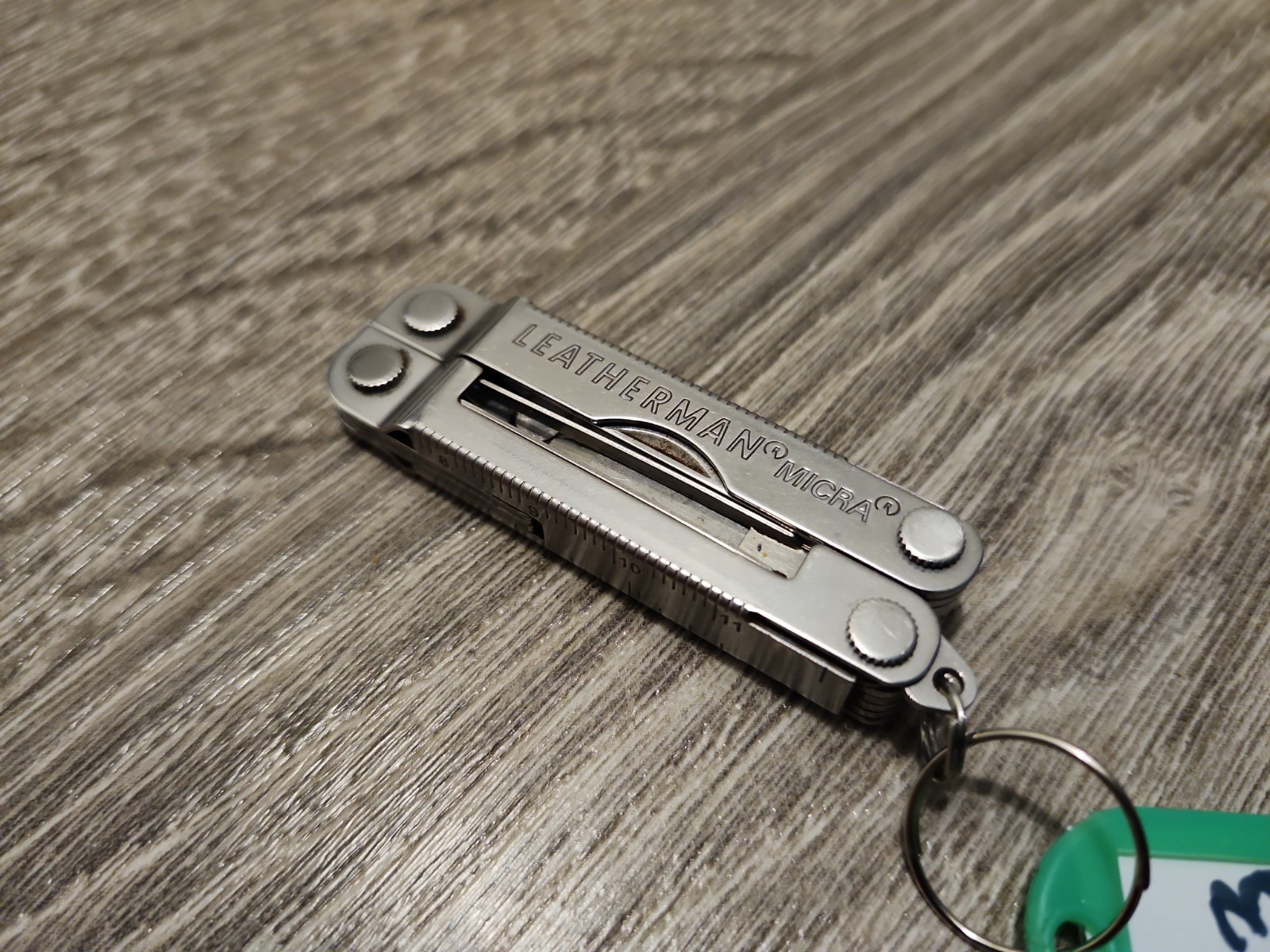 Leatherman Micra Multitool – Stainless Steel, Used, Good Condition