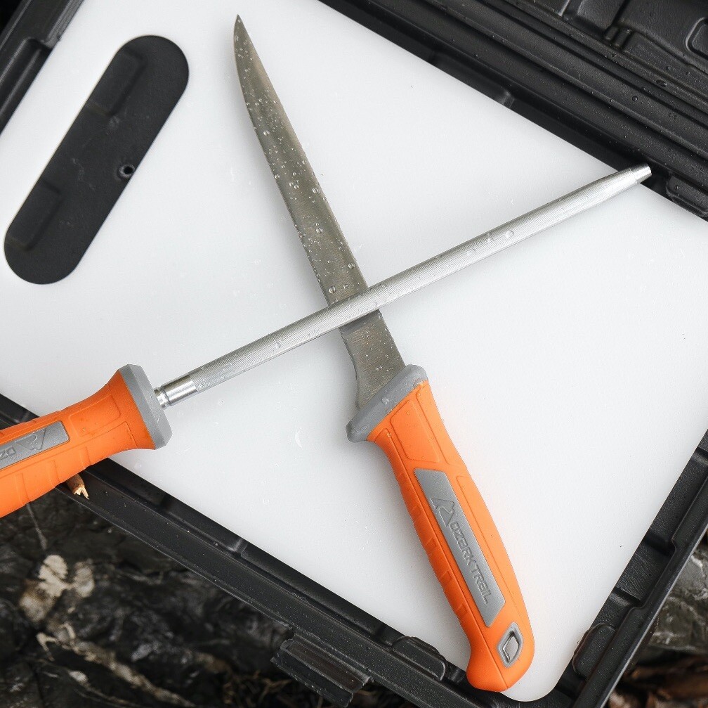 Ozark Trail 6 Piece Fish Fillet Knife Multi Set with Straight Edge Blade