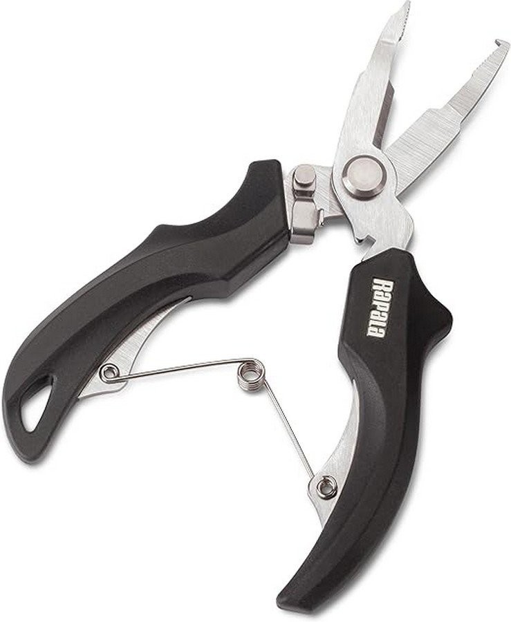 Rapala Split Ring Scissor 5.5″ Black – RSRS