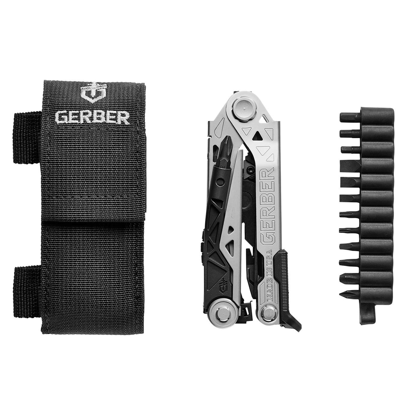 Gerber Gear Center-Drive Multitool – Includes 3.25” Outboard Knife, Pliers, Pry