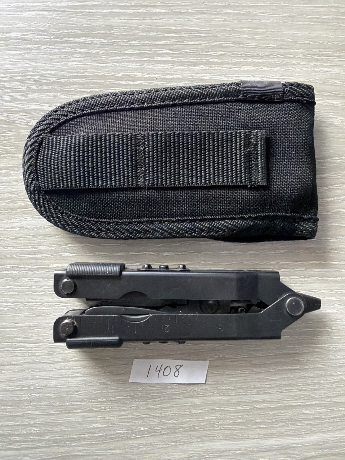 Gerber MP600 Multi-Tool Needle Nose Pliers Black Oxide W/ Sheath Tools Pictured