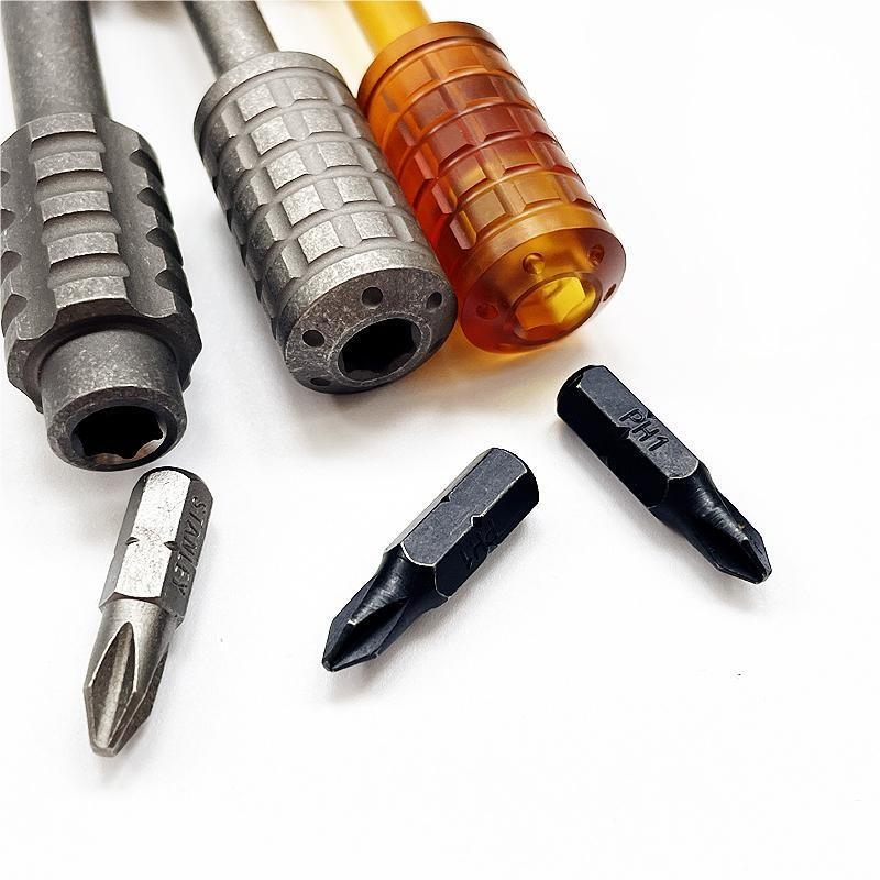 Titanium Alloy Multi Tools For 1/4″ Screwdriver Head Decompression Gyroscope