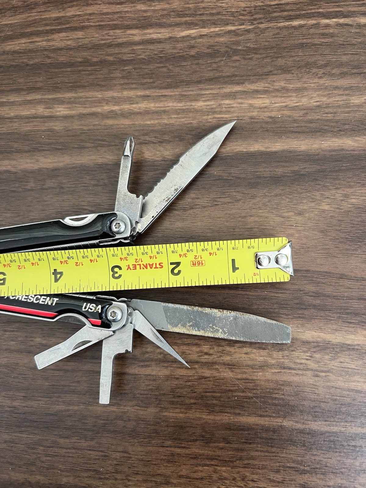 Crescent ToolZall Multi-Tool USA Needle Nose Pliers Fair *Needs Restoration