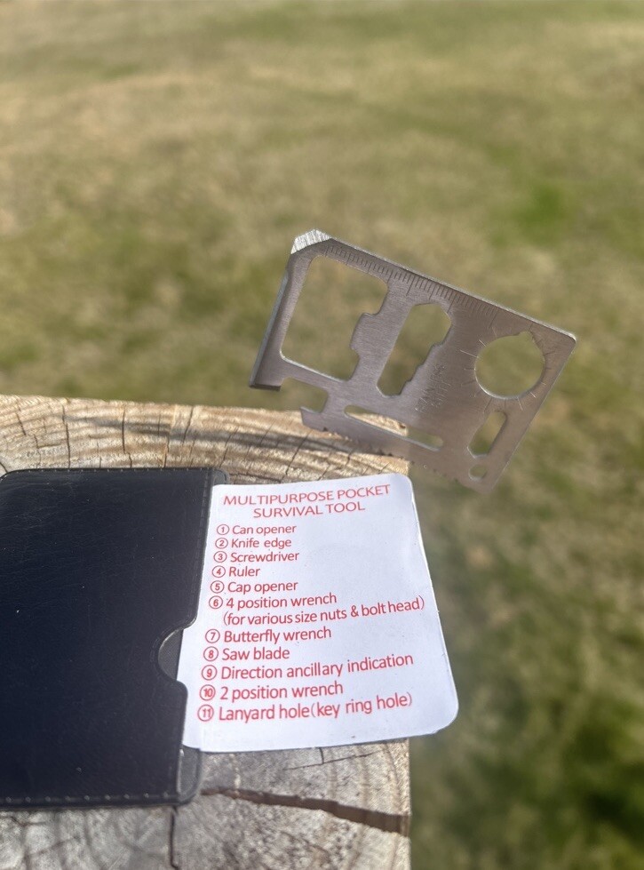 11 In 1 Everyday Carry Multi Purpose Survival Tool
